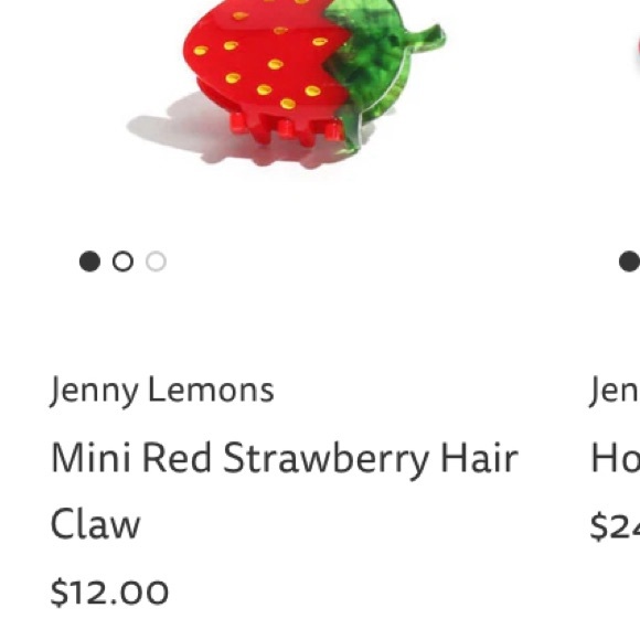 Jenny Lemons Mini Hair Clips - Picture 4 of 4
